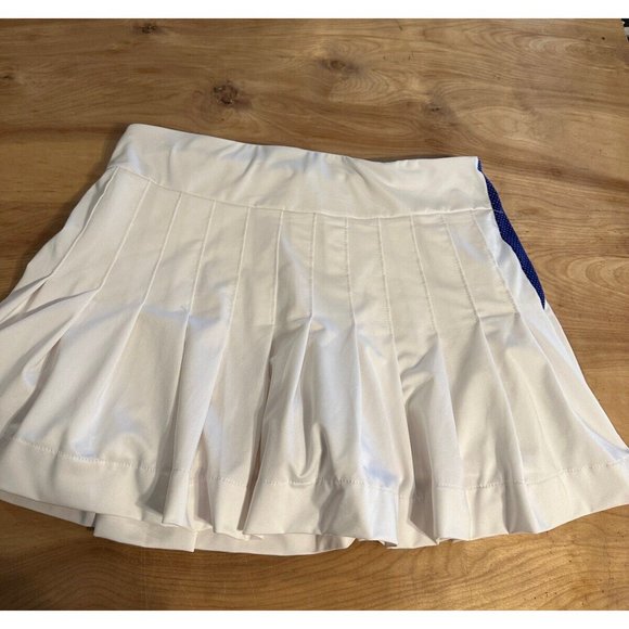Lucky In Love Ladies Sz M Tennis Golf Pickleball skort Stretch Pull On Ruffle - Picture 8 of 8
